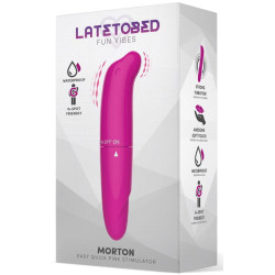LATETOBED Stimulateur de clitoris Morton 13 x 2.5cm Rose